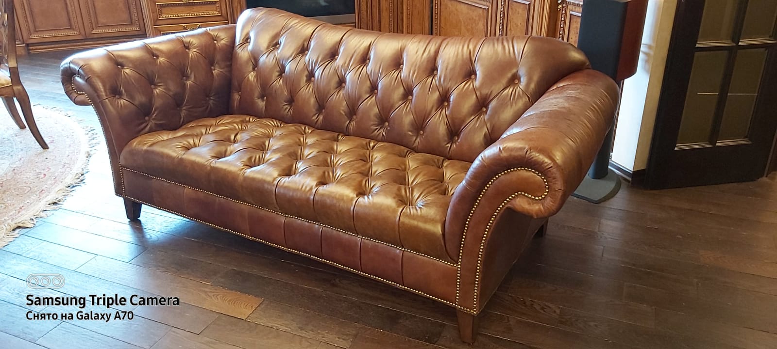 Перетяжка дивана. Капотня